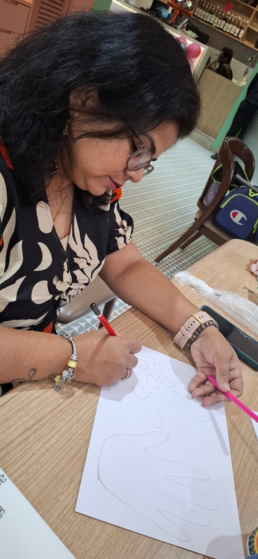 A quiet writing and reflection moment